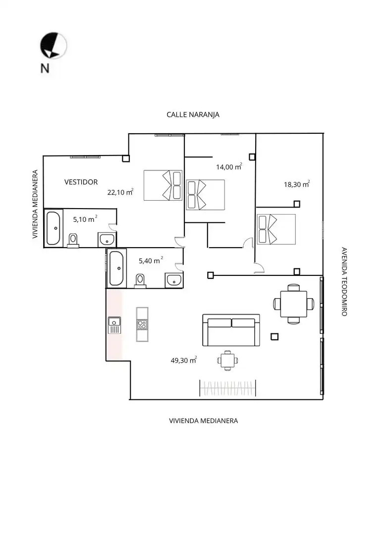 Wohnung mit Aufzug zum Verkauf in Calle NARANJA, imagen 24