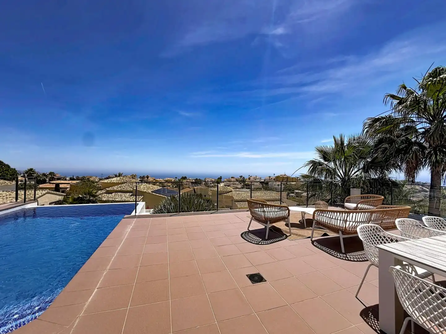 Terraza de Casa o chalet en venta en Benitachell / El Poble Nou de Benitatxell con Aire acondicionado, Calefacción y Jardín privado