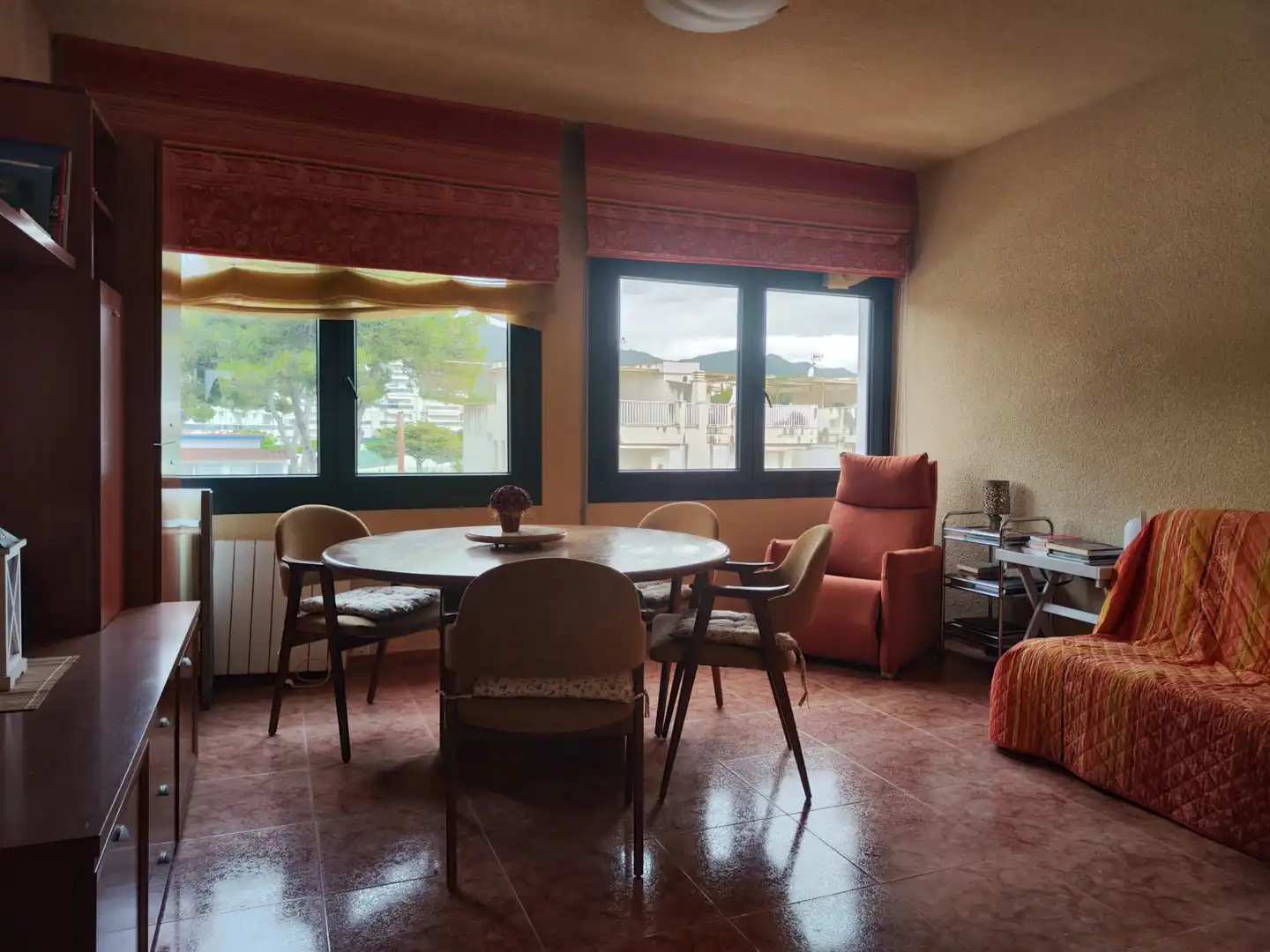Dining room of Flat for rent in La Ràpita  with Furnished, Oven and Washing machine