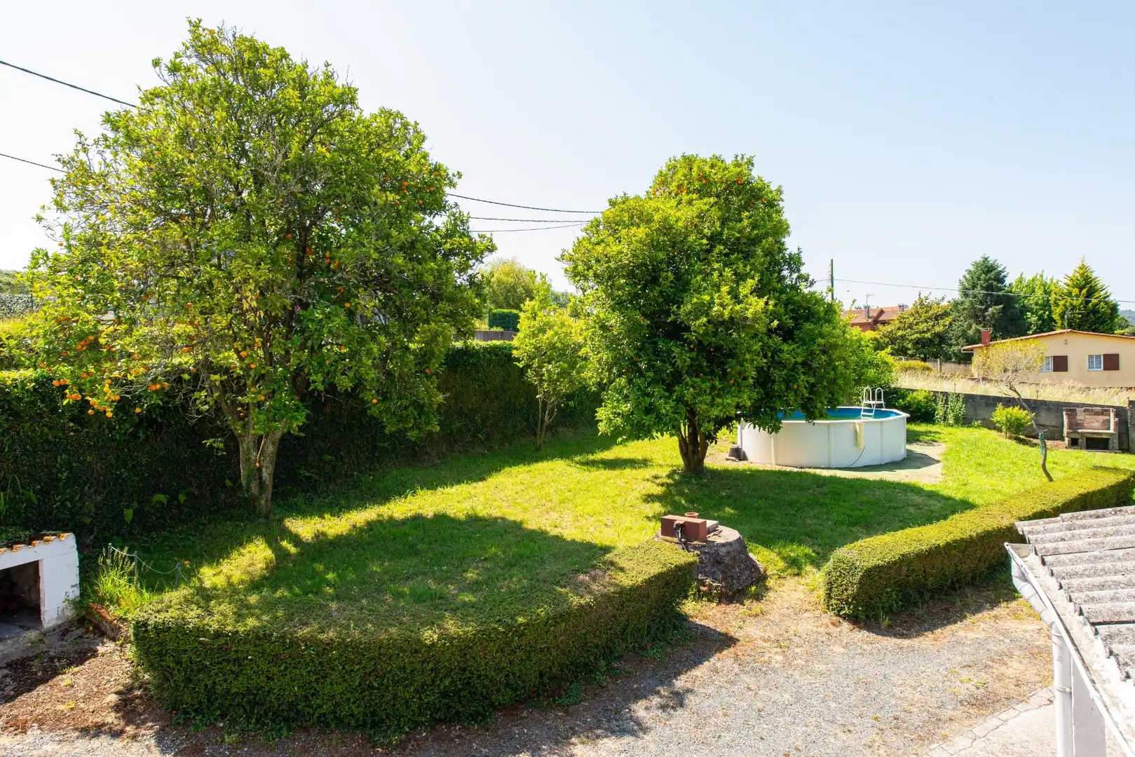 Jardín de Casa o chalet en venta en Miño con Calefacción, Trastero y Amueblado