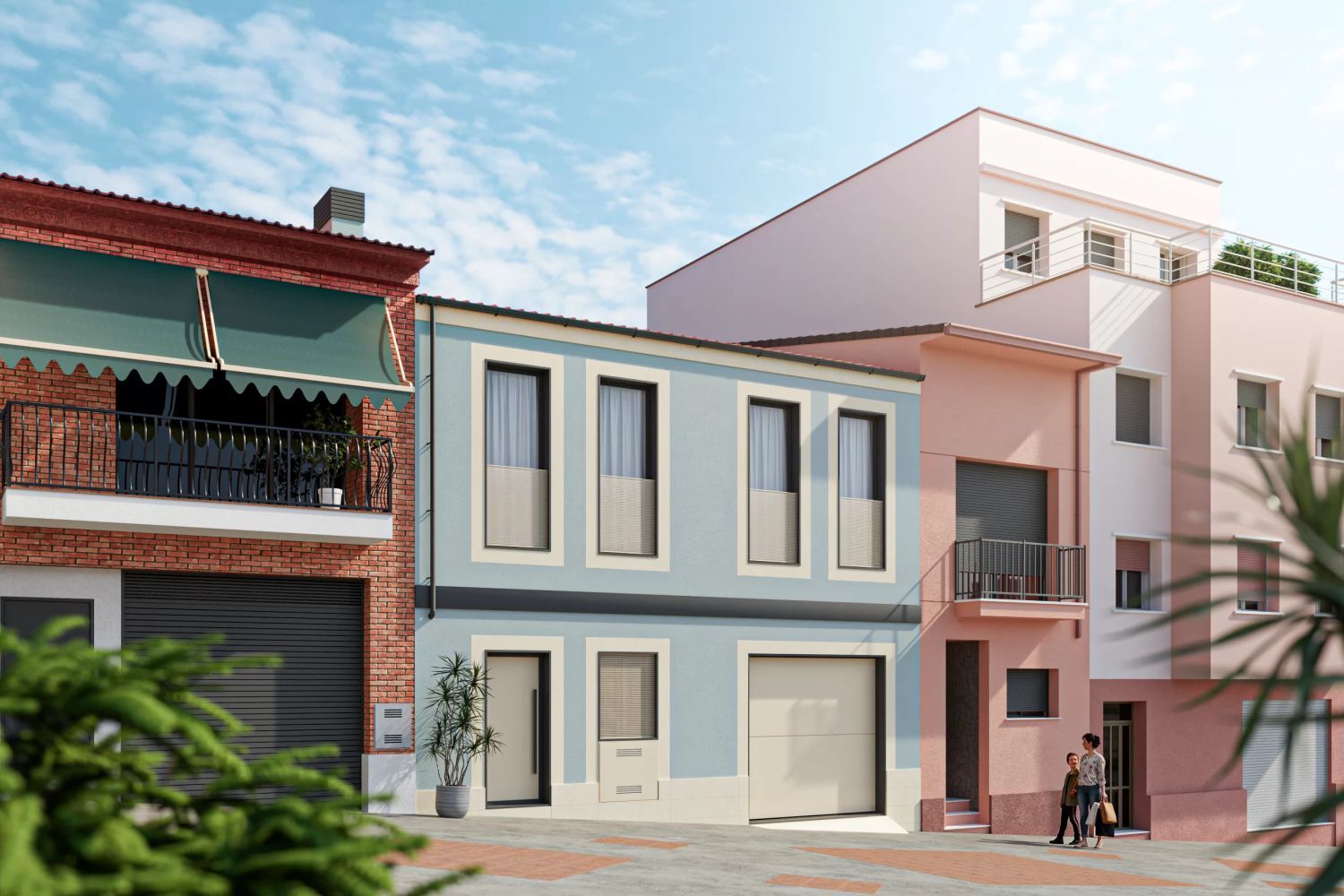 Exterior view of House or chalet for sale in Sant Vicenç Dels Horts  with Air Conditioner, Heating and Terrace