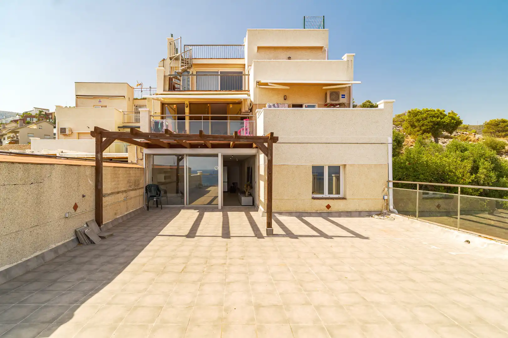 Exterior view of Flat for sale in Sitges  with Heating, Terrace and Storage room