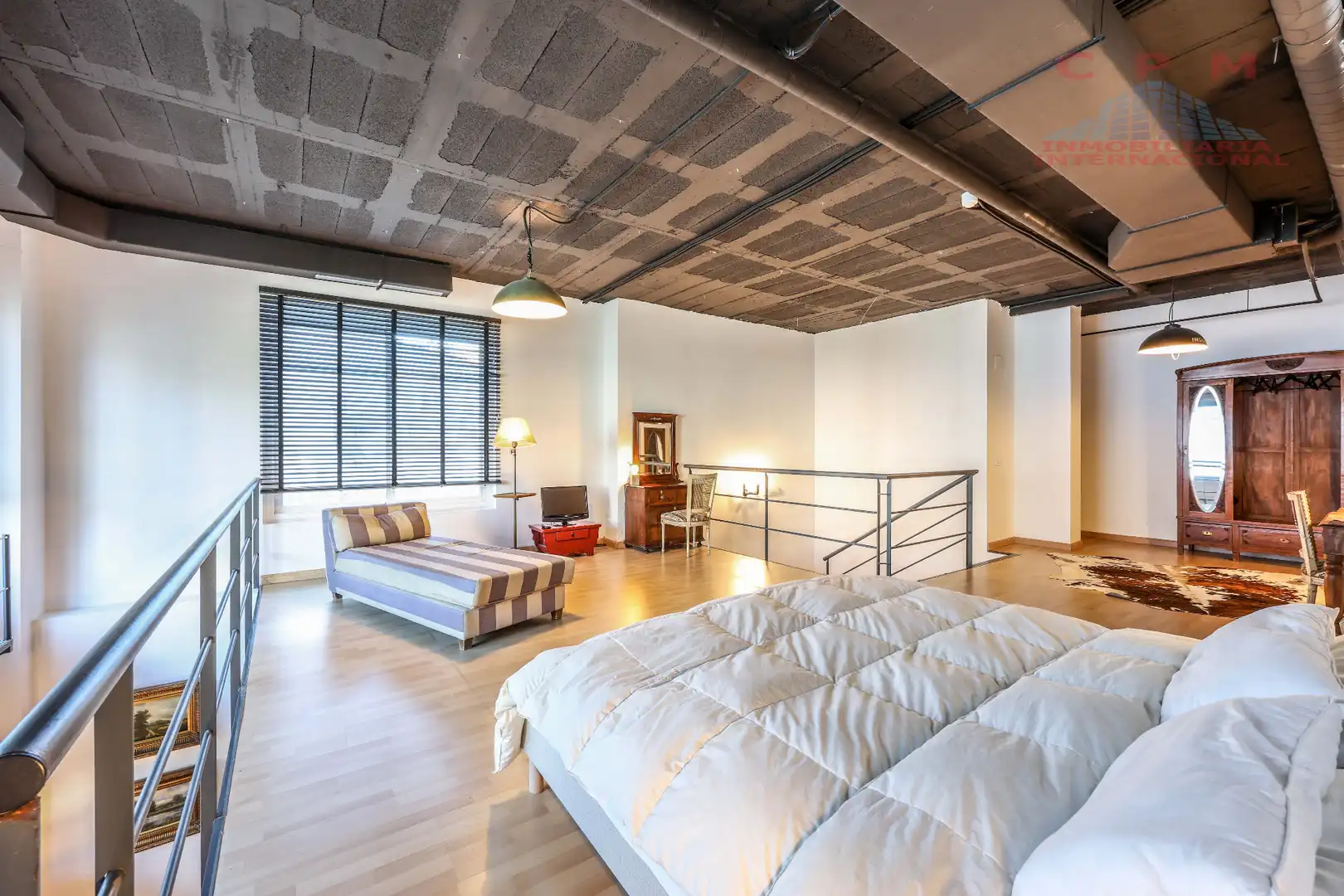Bedroom of Duplexes for rent in Alcobendas  with Air Conditioner, Heating and Parquet flooring