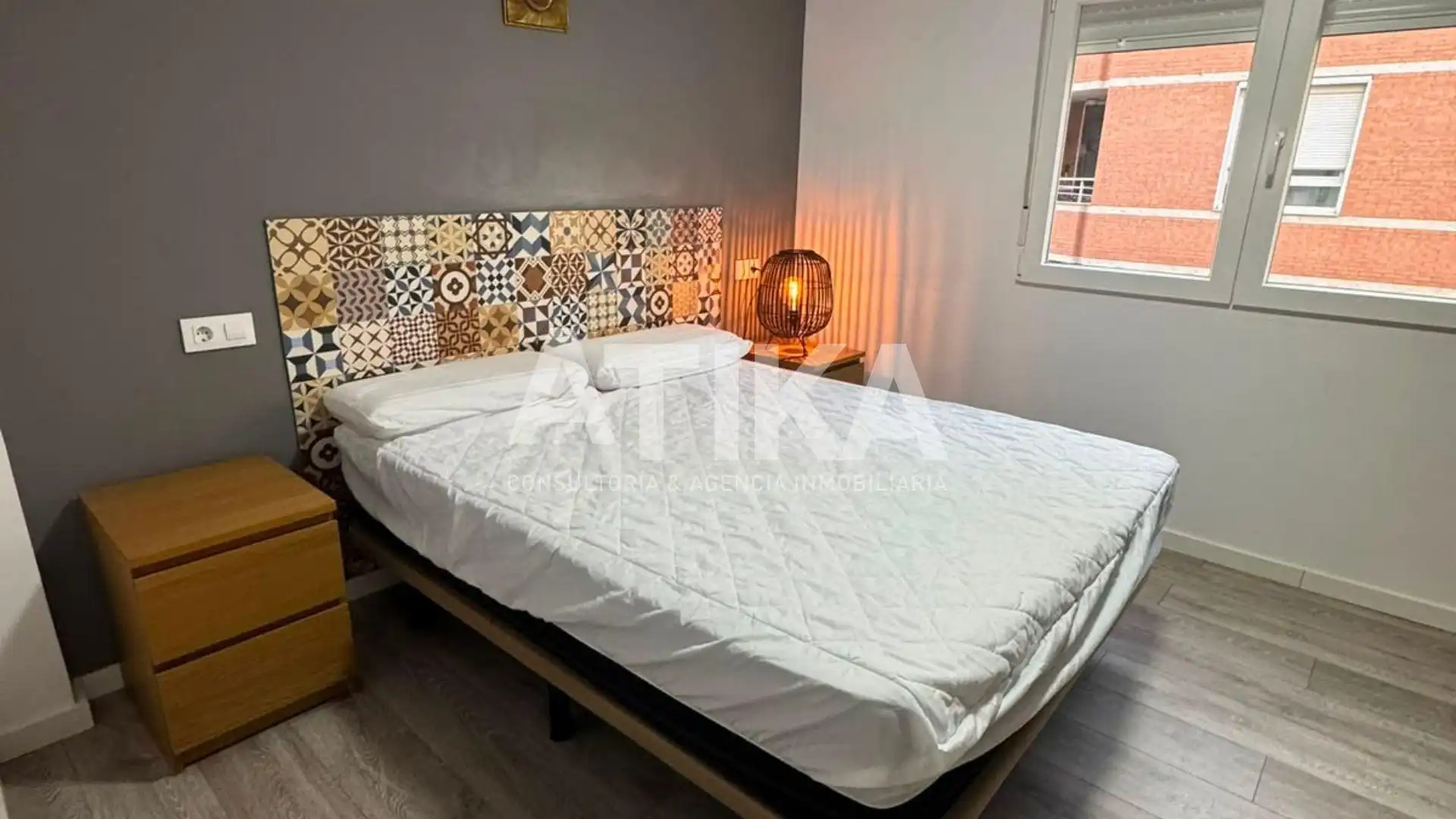 Bedroom of Flat for rent in Ontinyent  with Air Conditioner, Heating and Furnished