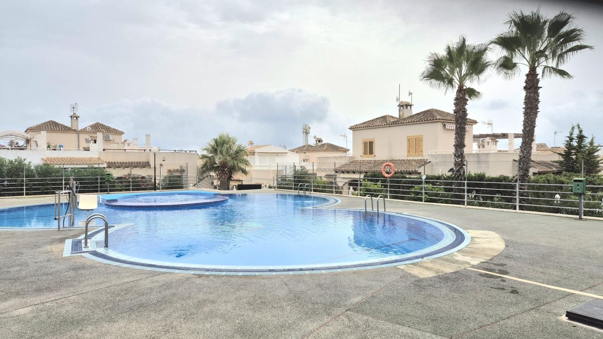 Swimming pool of Single-family semi-detached for sale in Torrevieja  with Private garden, Terrace and Furnished