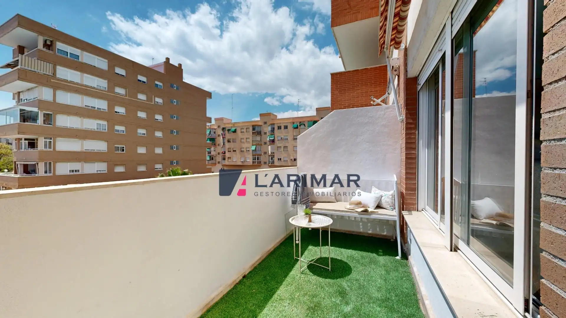 Terraza de Piso en venta en Alicante / Alacant con Calefacción, Terraza y Trastero