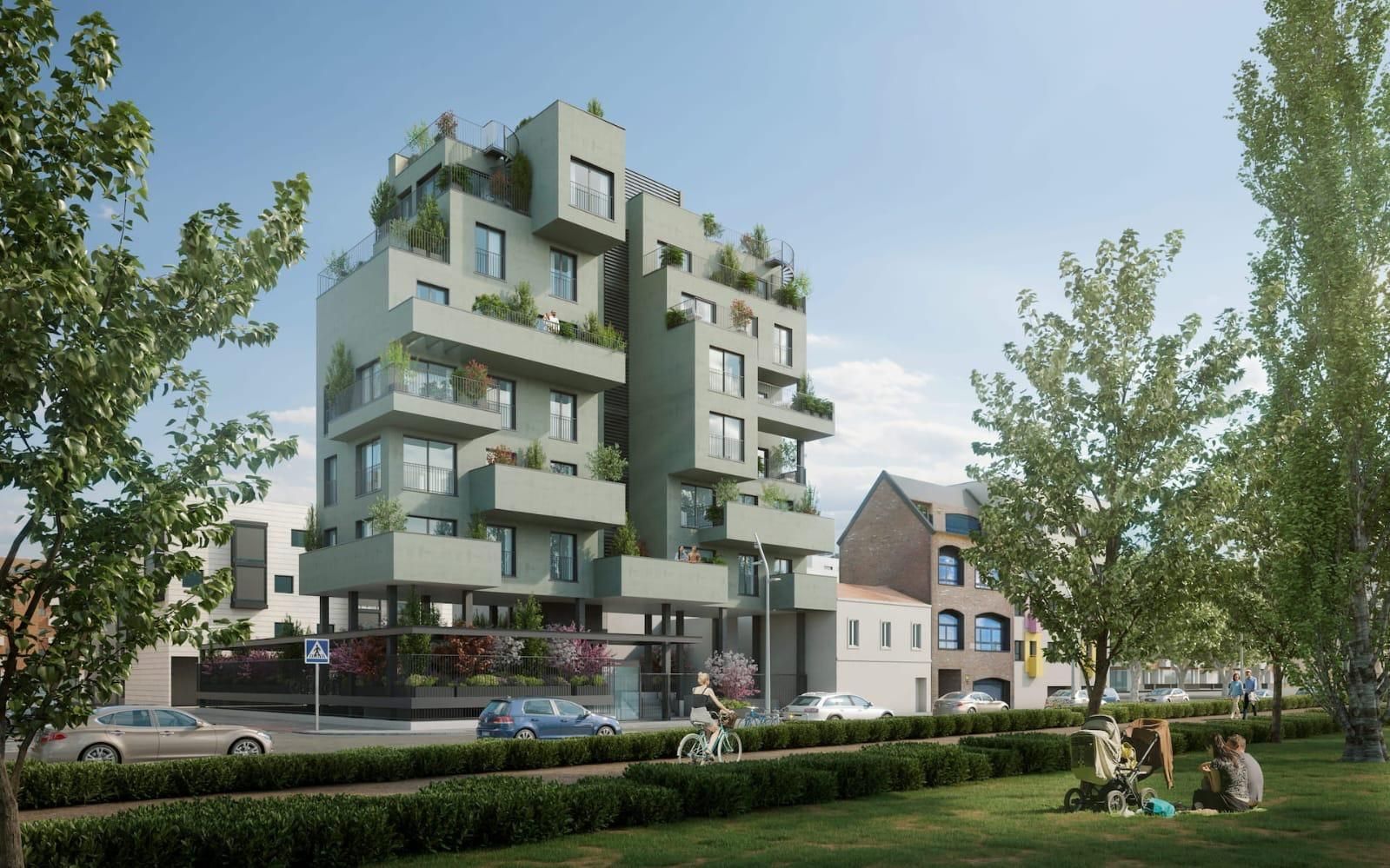 Exterior view of Flat for sale in  Madrid Capital  with Heating