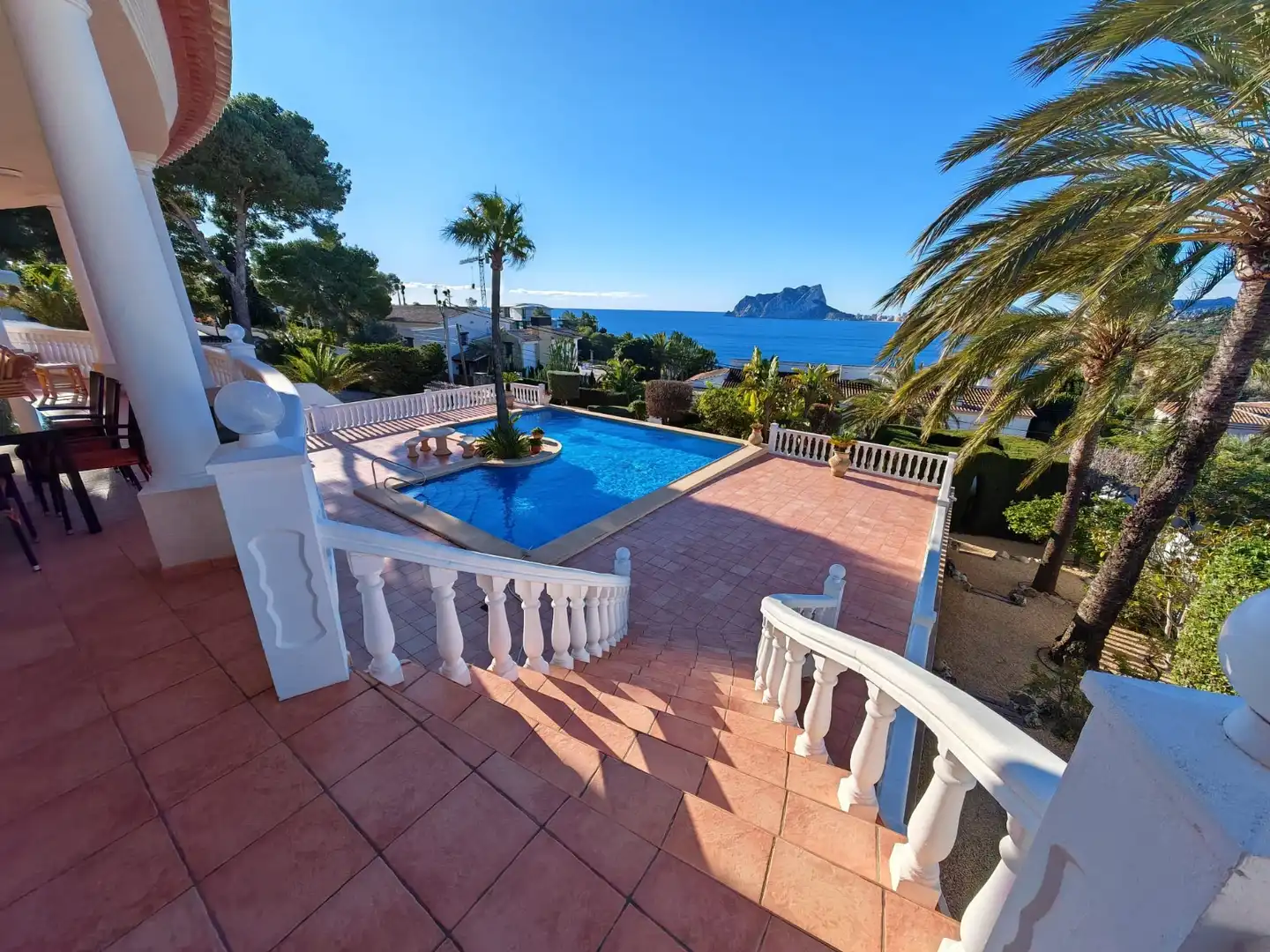 Garden of Houses for sale in Moraira