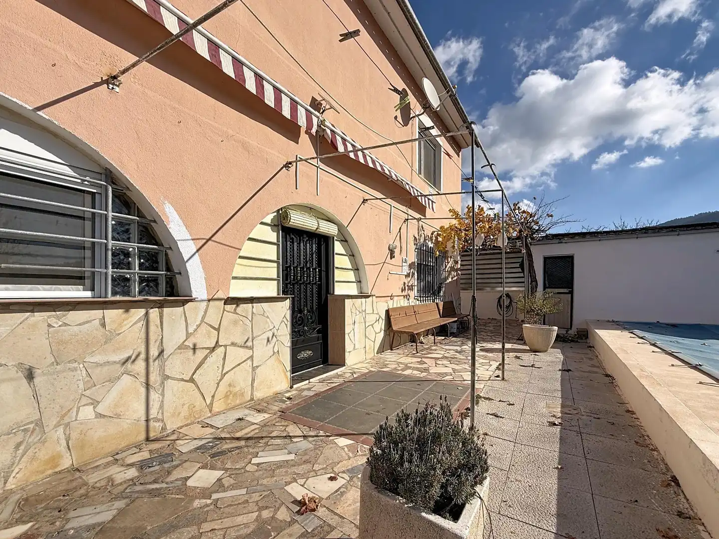 Vista exterior de Casa o chalet en venta en Ibi con Jardín privado, Terraza y Trastero