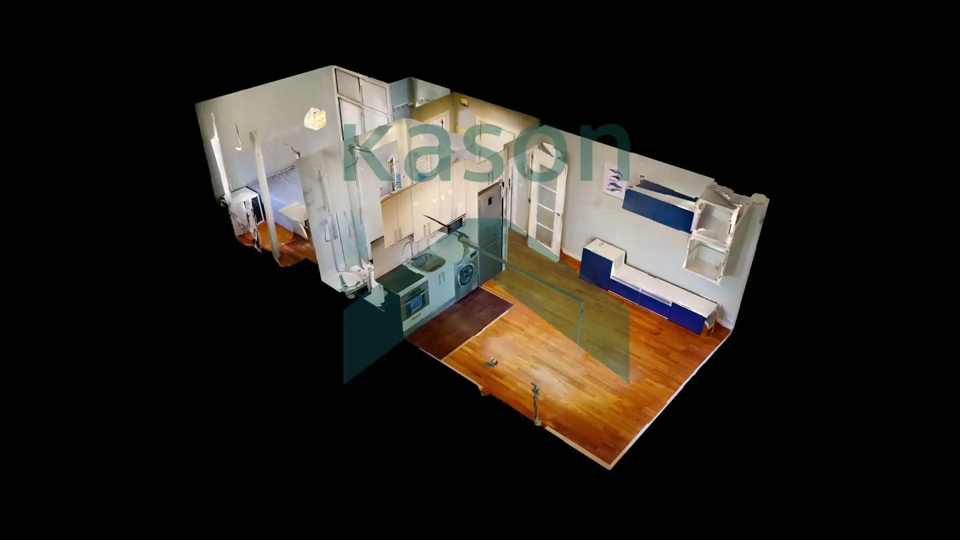 Schlafzimmer von Wohnung zum Verkauf in Madrid mit Klimaanlage und Heizung