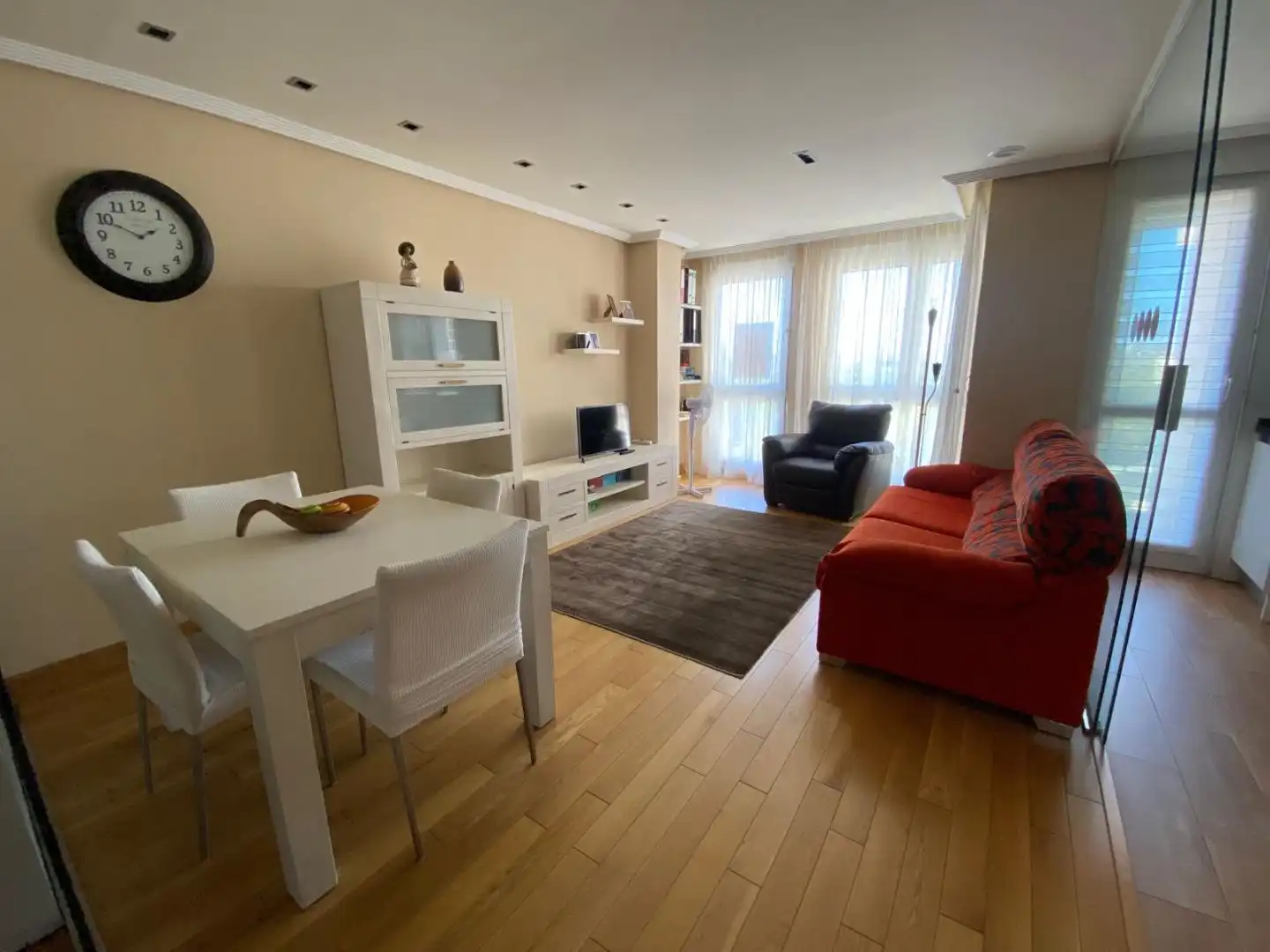 Living room of Apartments for sale in León Capital   with Heating, Parquet flooring and Terrace