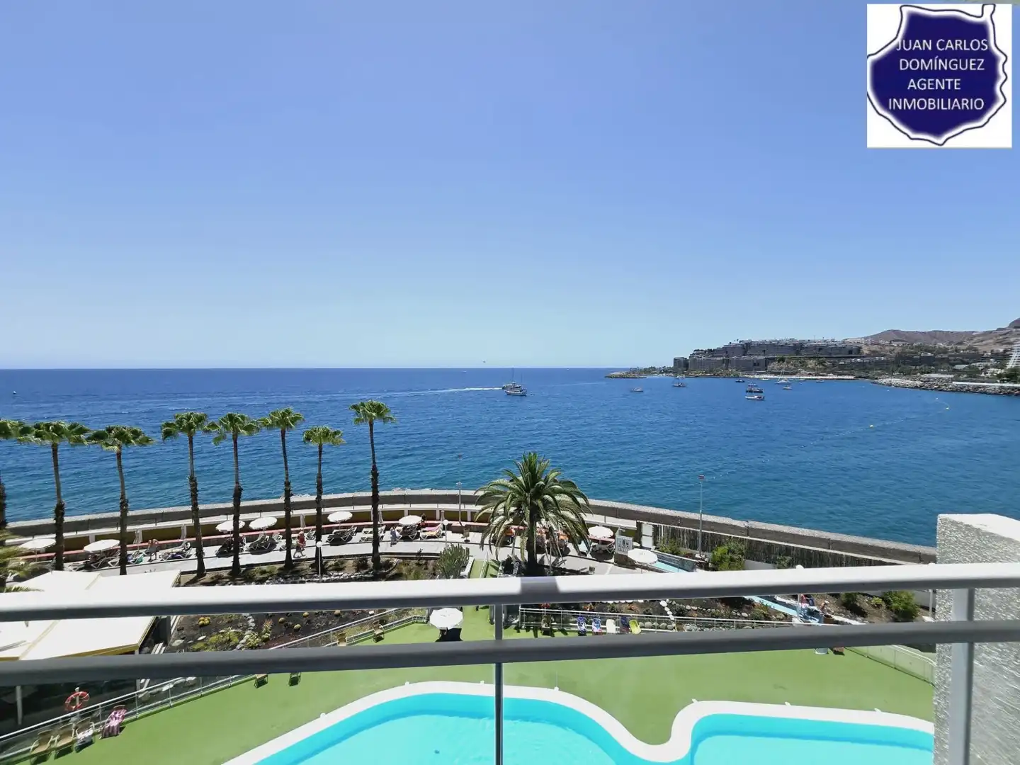 Appartement compact avec piscine à louer à Arguineguín