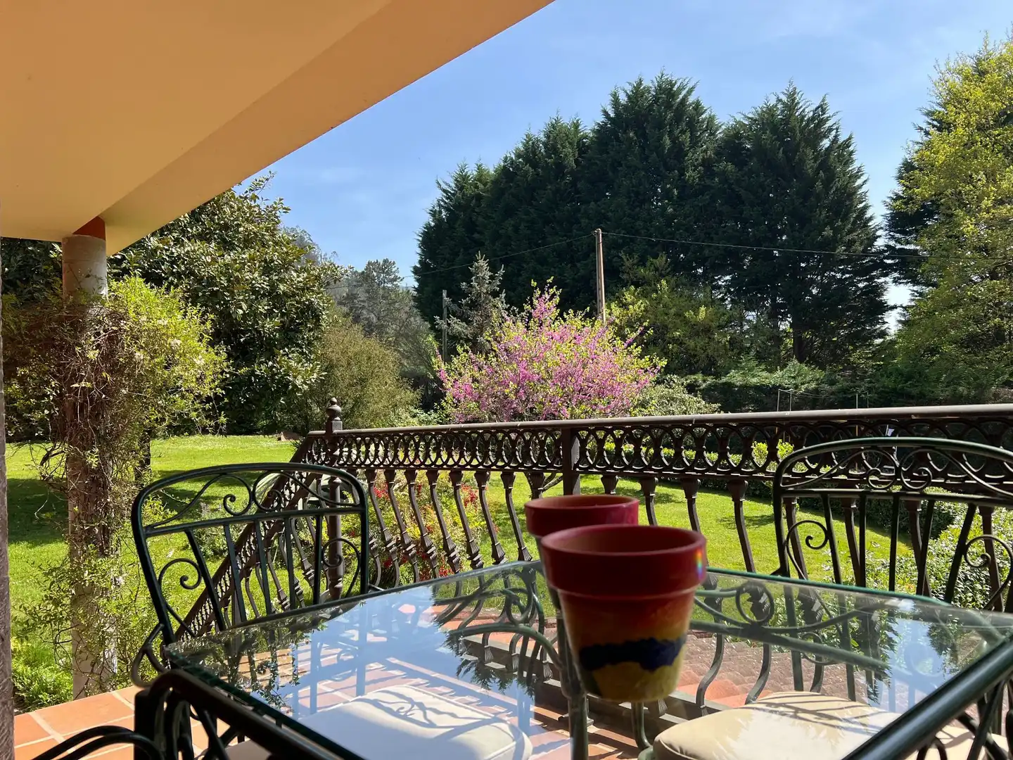 Terraza de Casa o chalet en venta en Cangas de Onís con Calefacción, Jardín privado y Amueblado