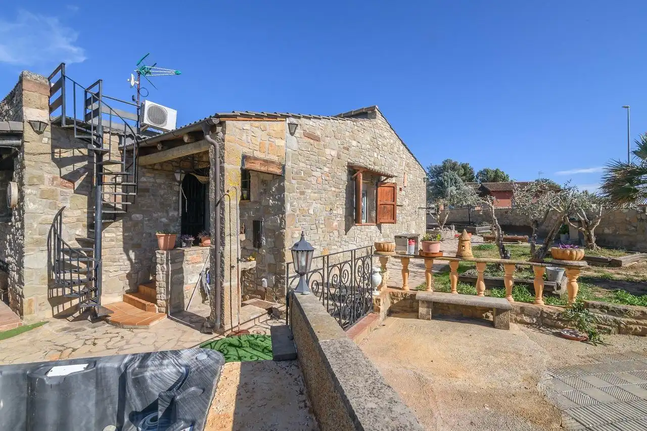 Vista exterior de Casa o chalet en venta en Fonollosa con Aire acondicionado, Jardín privado y Terraza