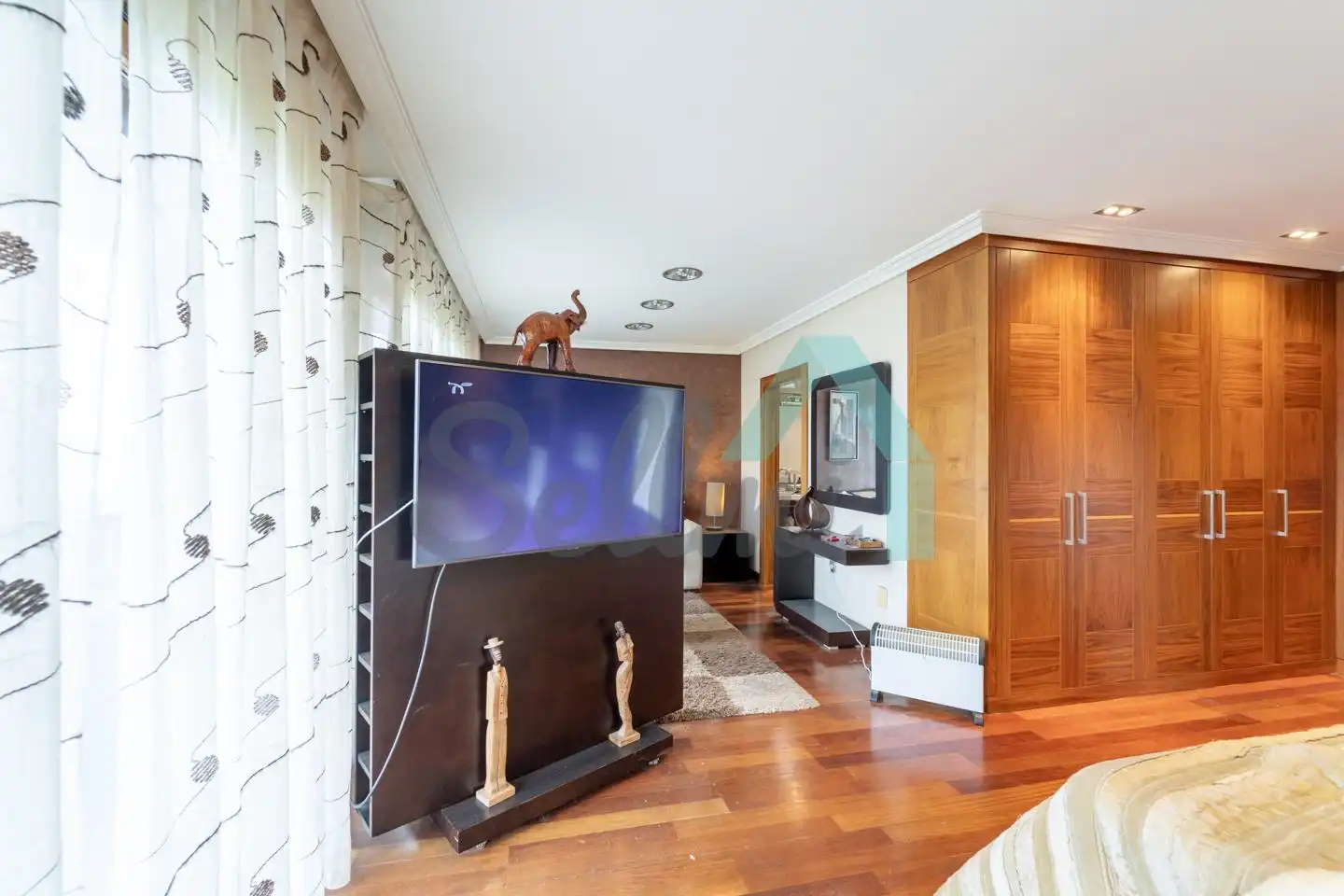 Habitación de Casa o chalet en venta en Oviedo  con Calefacción, Jardín privado y Parquet