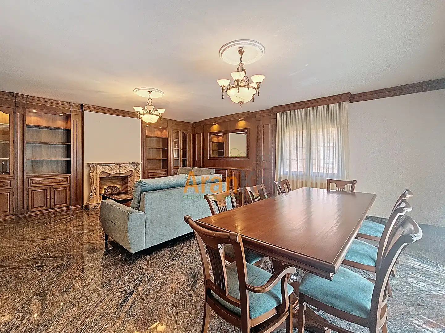 Dining room of Houses for sale in Aranjuez  with Air Conditioner, Heating and Private garden