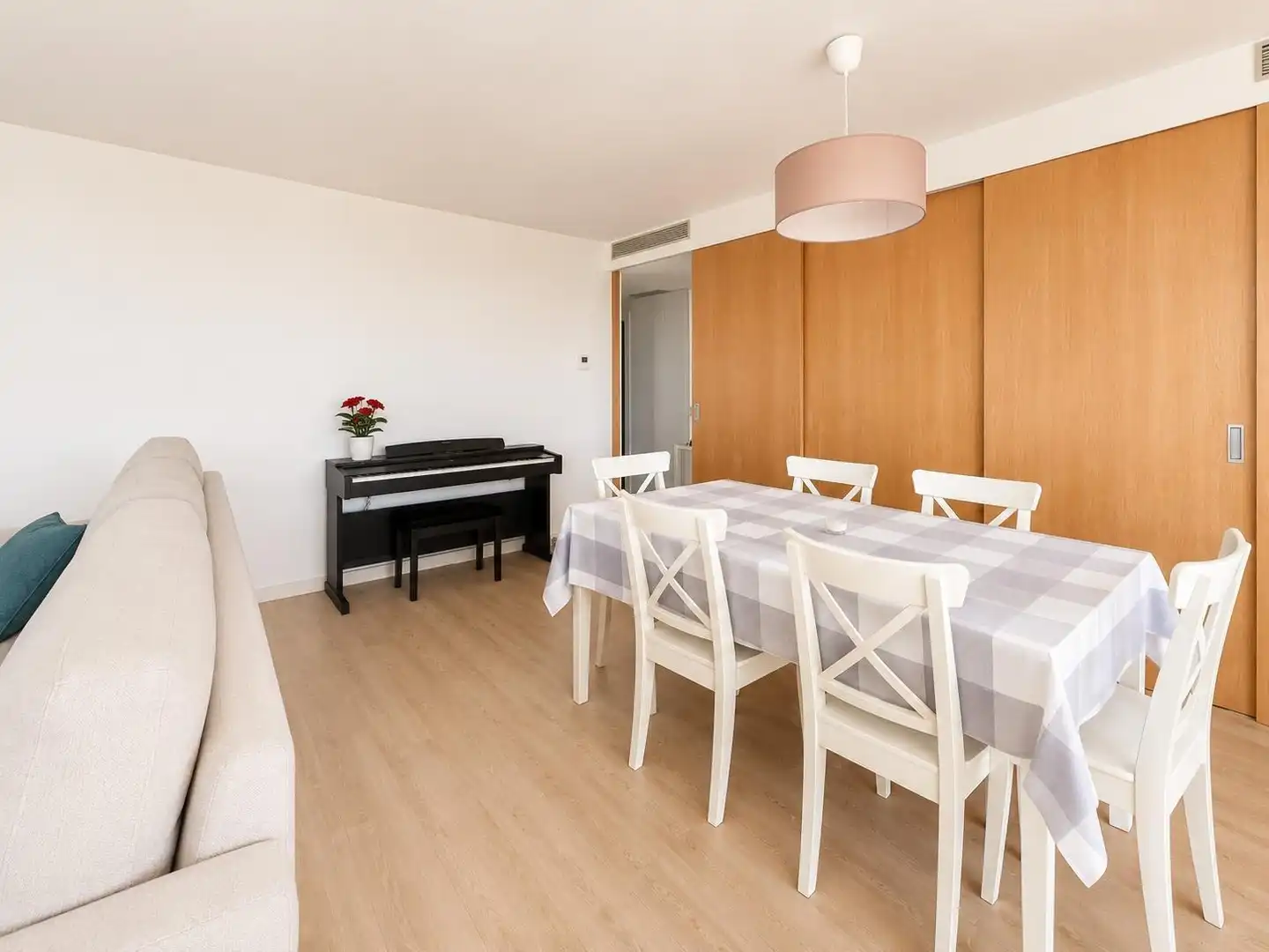 Esszimmer von Wohnung zur Miete in Valencia mit Klimaanlage, Heizung und Möbliert