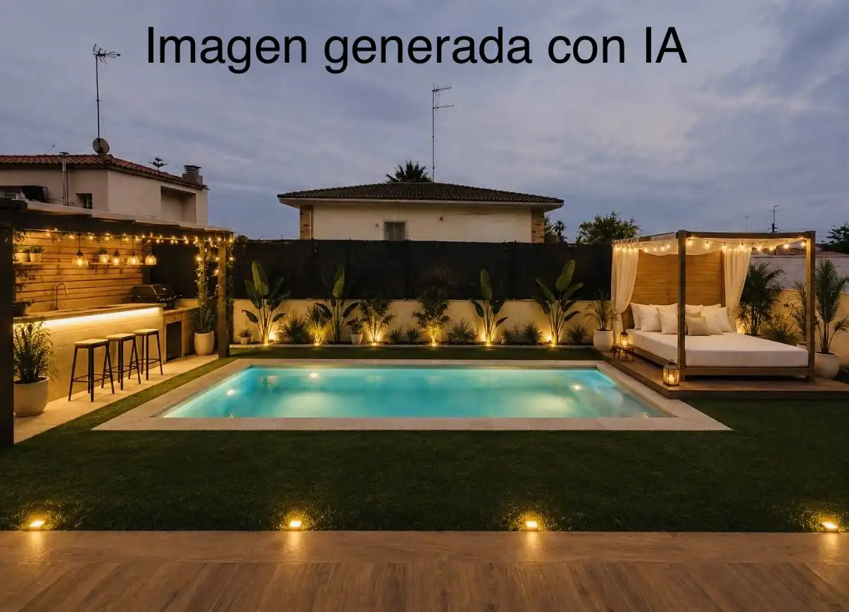 Jardín de Casa o chalet en venta en Cunit con Aire acondicionado y Terraza