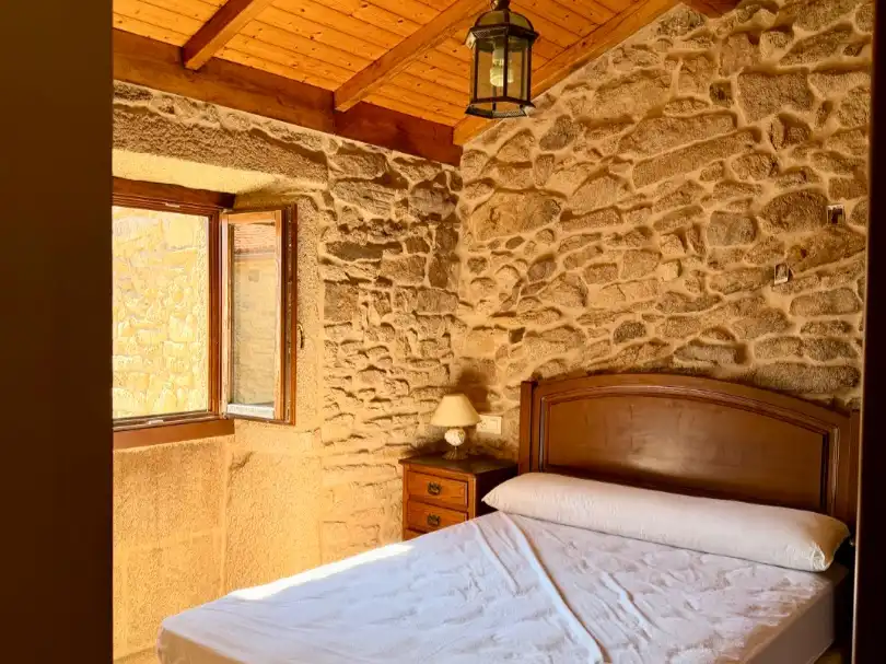 Bedroom of Houses for rent in Palas de Rei, Lugo