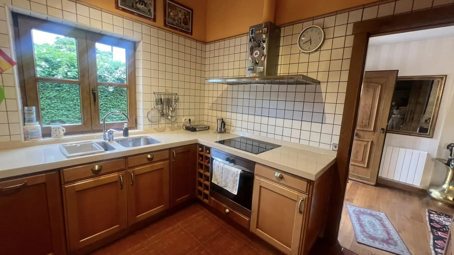 Küche von Haus oder Chalet zum Verkauf in Suances mit Heizung, Privatgarten und Parkett