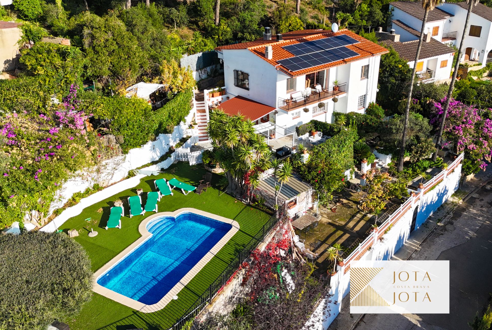 Jardí de Casa o xalet en venda en Lloret de Mar amb Jardí privat, Terrassa i Piscina