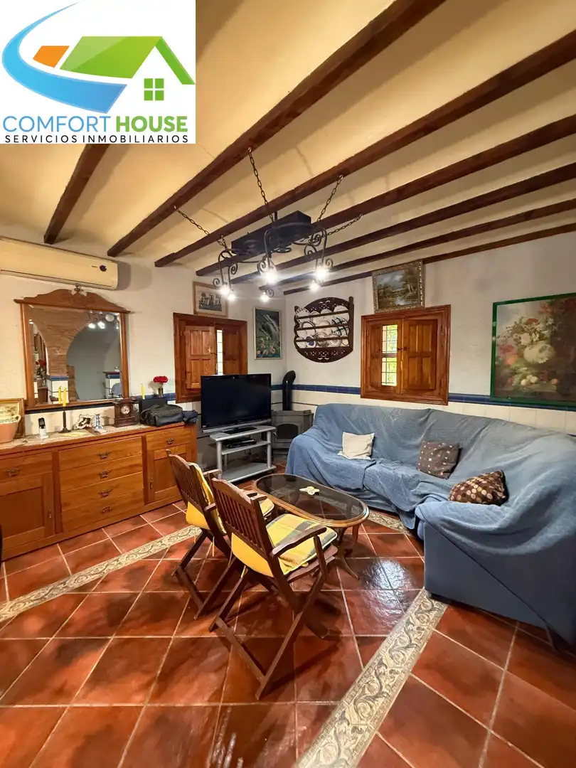 Sala de estar de Finca rústica en venta en Cartagena con Jardín privado y Piscina