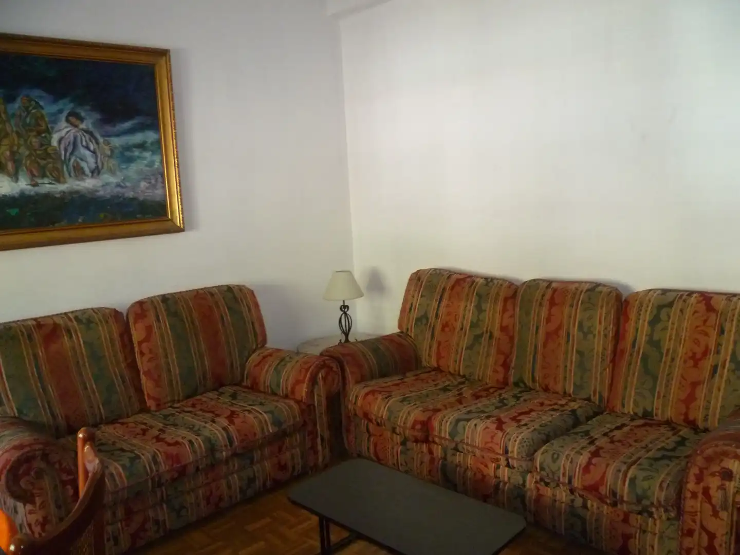 Sala de estar de Piso de alquiler en Zaragoza con Calefacción, Parquet y Amueblado