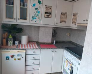 Cuina de Apartament en venda en Lugo Capital amb Calefacció, Parquet i Moblat