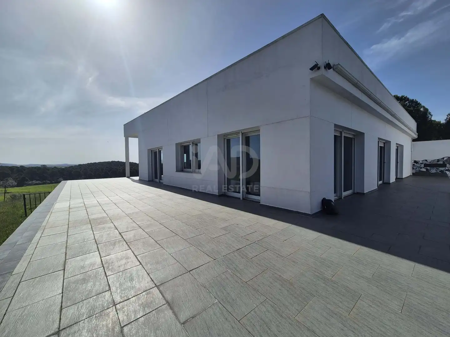 Exterior view of Houses for sale in Alburquerque  with Heating, Terrace and Swimming Pool