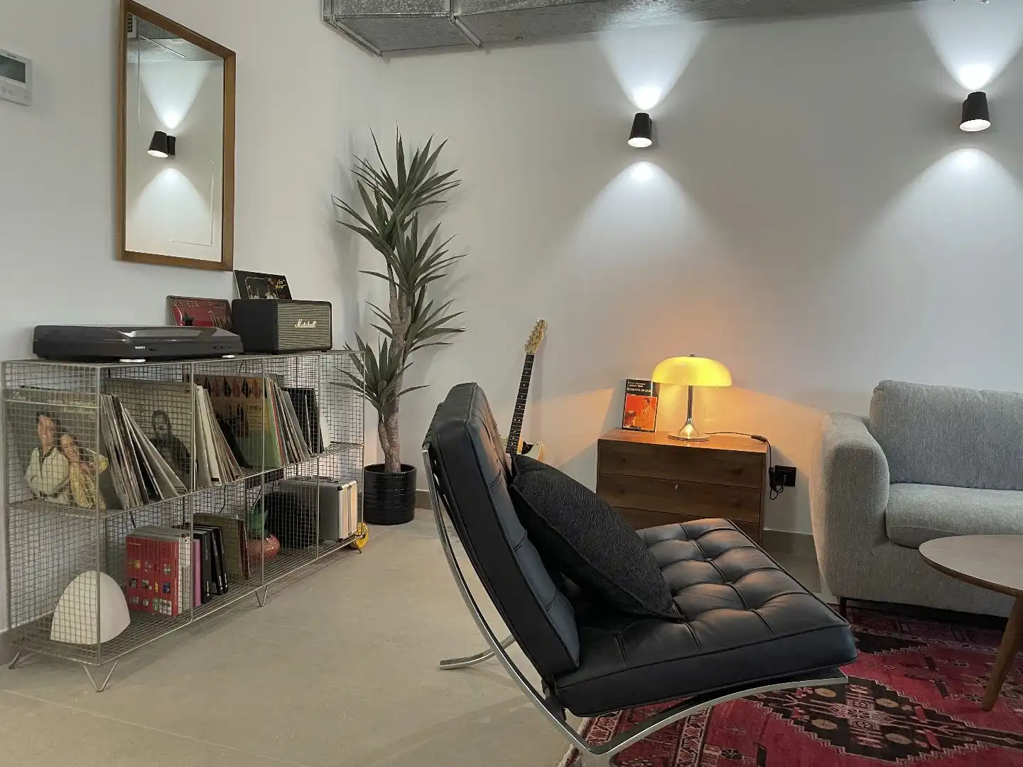 Living room of Flat for sale in Granollers  with Air Conditioner and Balcony