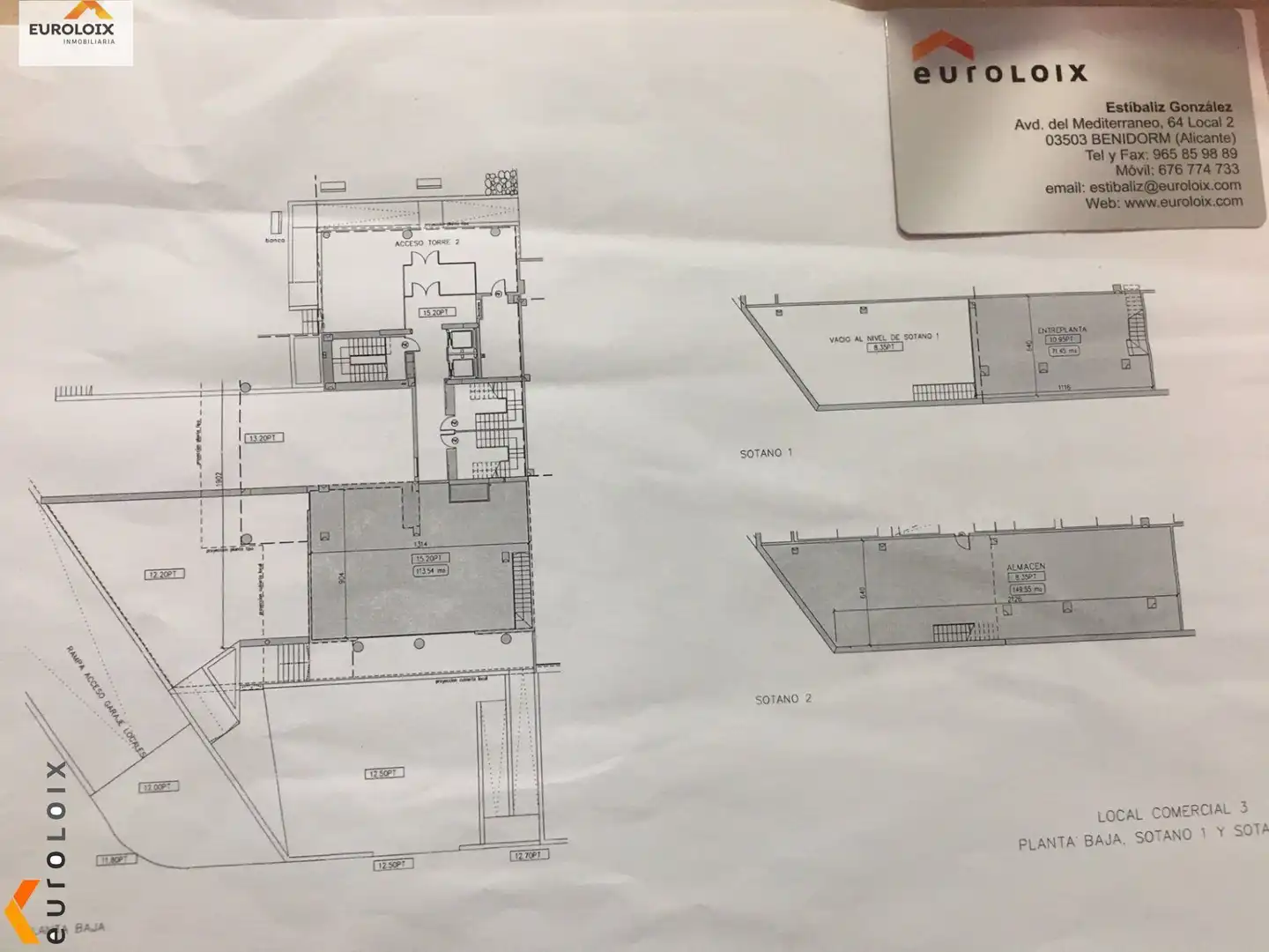 Commercial properties for rent in Villajoyosa / La Vila Joiosa