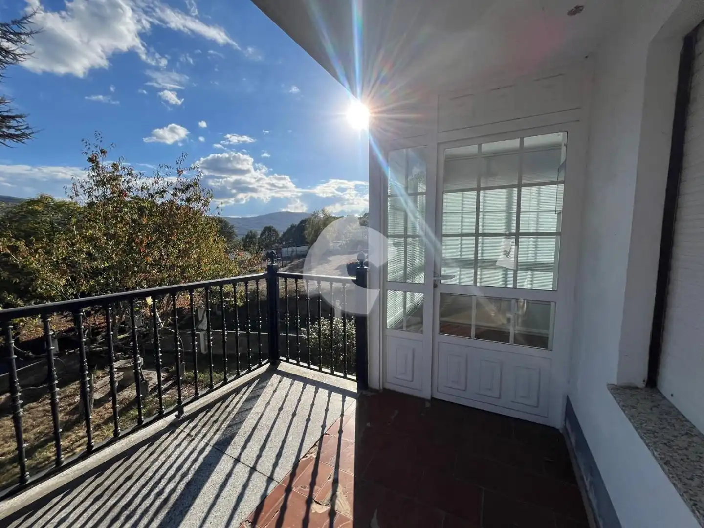 Balcony of Houses for sale in Castro Caldelas  with Private garden