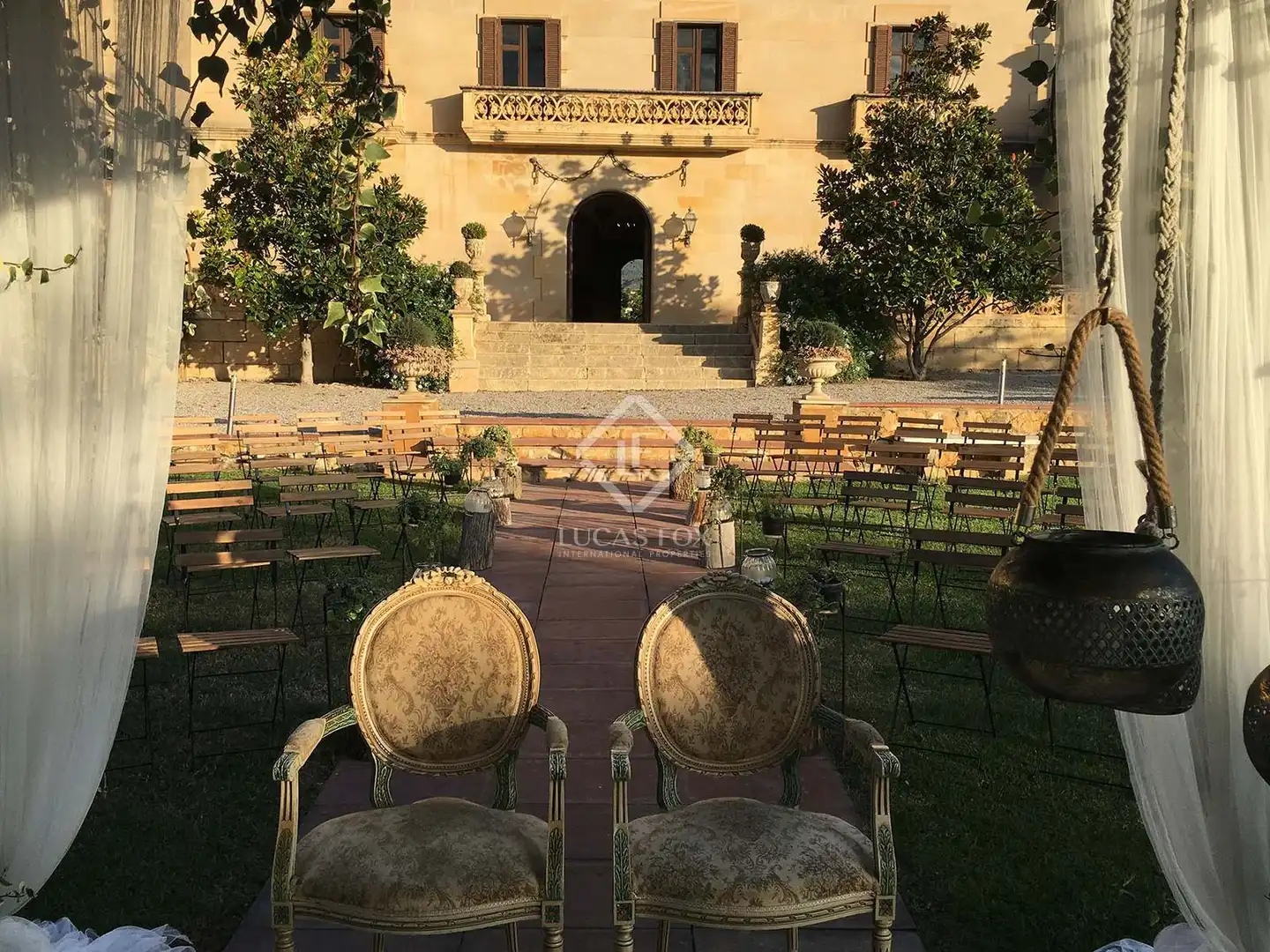 Terraza de Finca rústica en venta en Banyeres del Penedès con Jardín privado, Terraza y Piscina