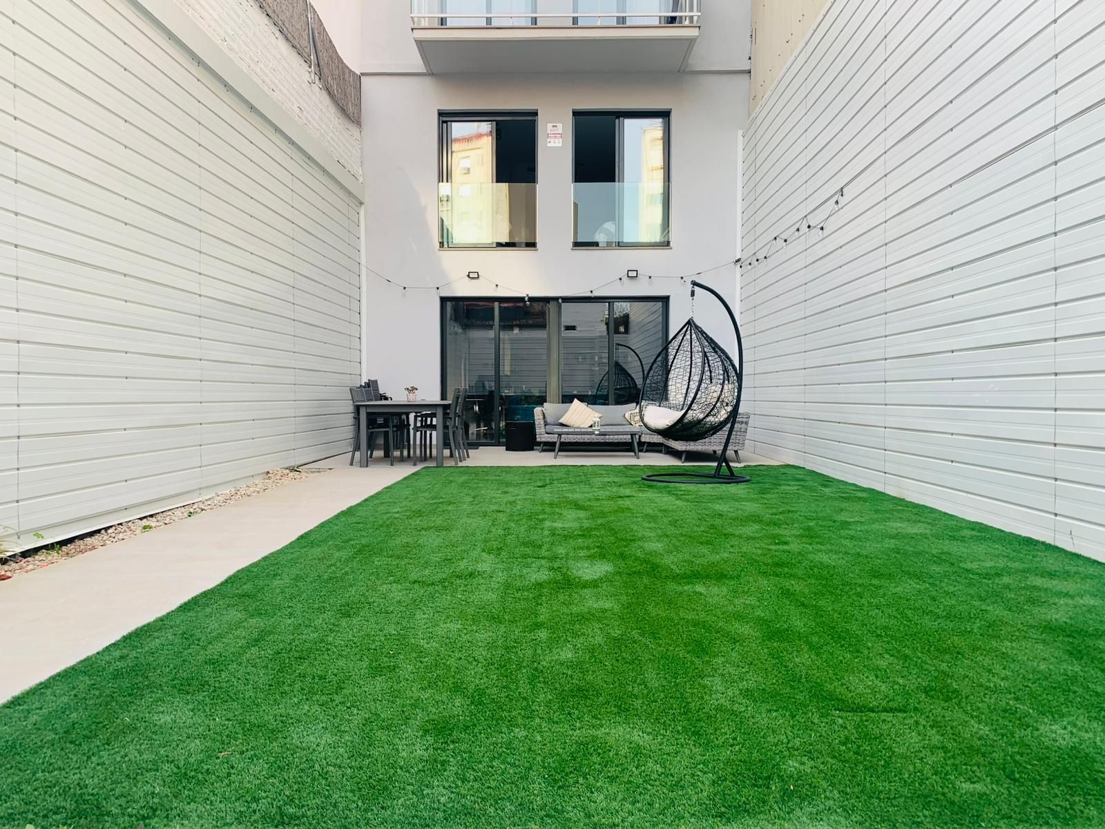 Terrassa de Dúplex en venda en  Barcelona Capital amb Aire condicionat, Calefacció i Jardí privat