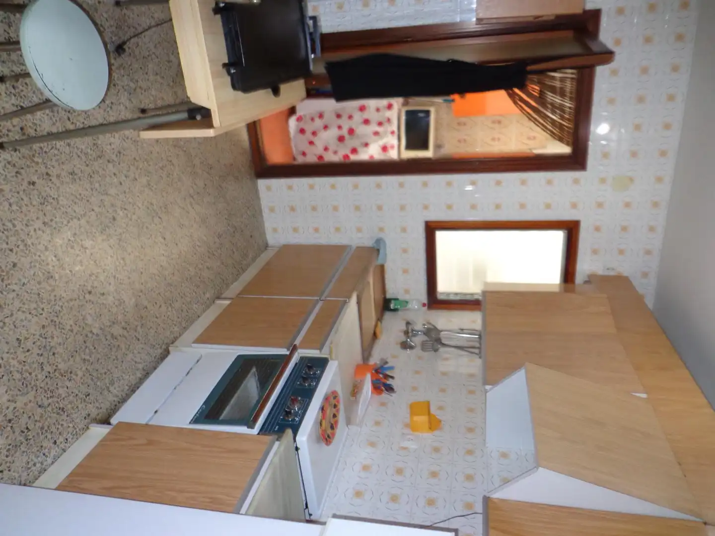 Cocina de Piso de alquiler en Mollet del Vallès con Amueblado