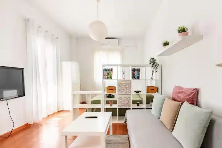 Sala de estar de Apartamento en venta en Espartinas con Aire acondicionado