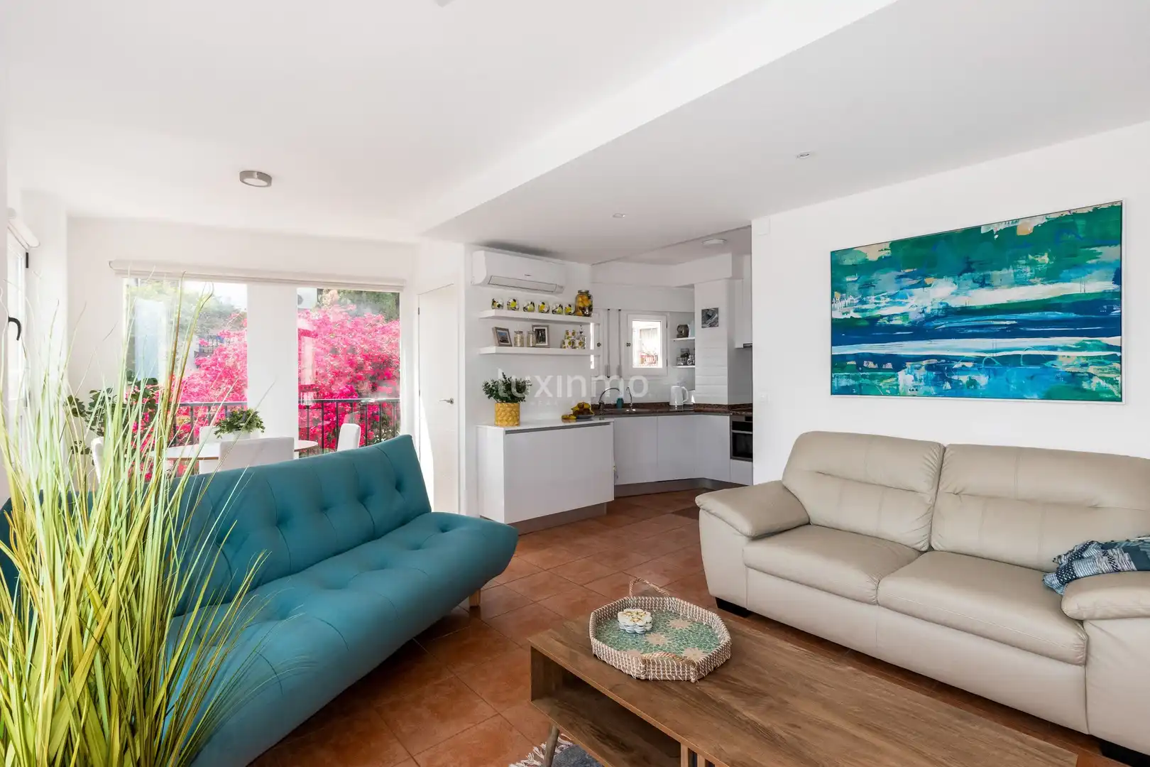 Sala de estar de Ático en venta en Altea con Aire acondicionado, Terraza y Balcón