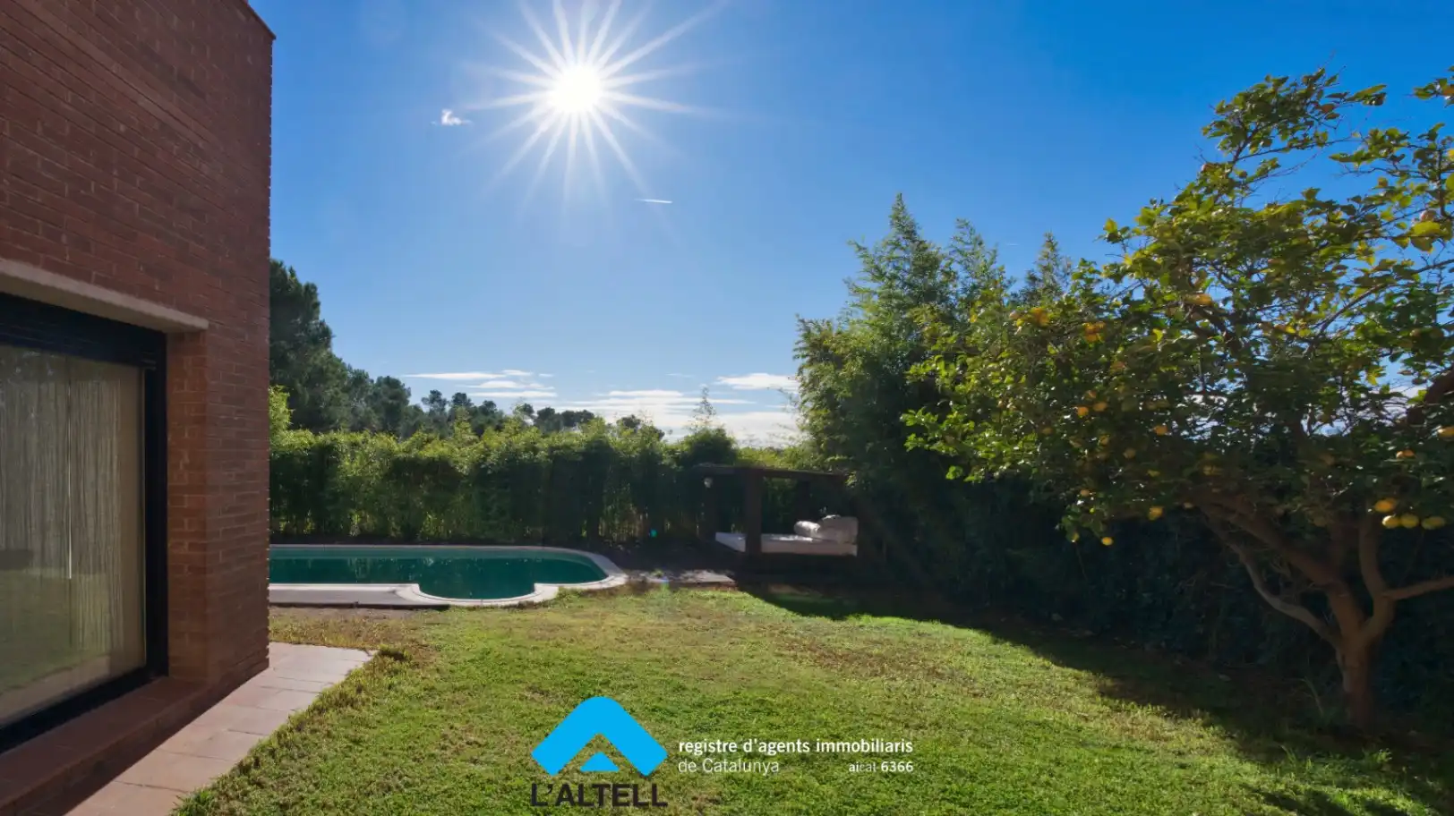Jardín de Casa o chalet en venta en L'Ametlla del Vallès con Calefacción, Jardín privado y Terraza