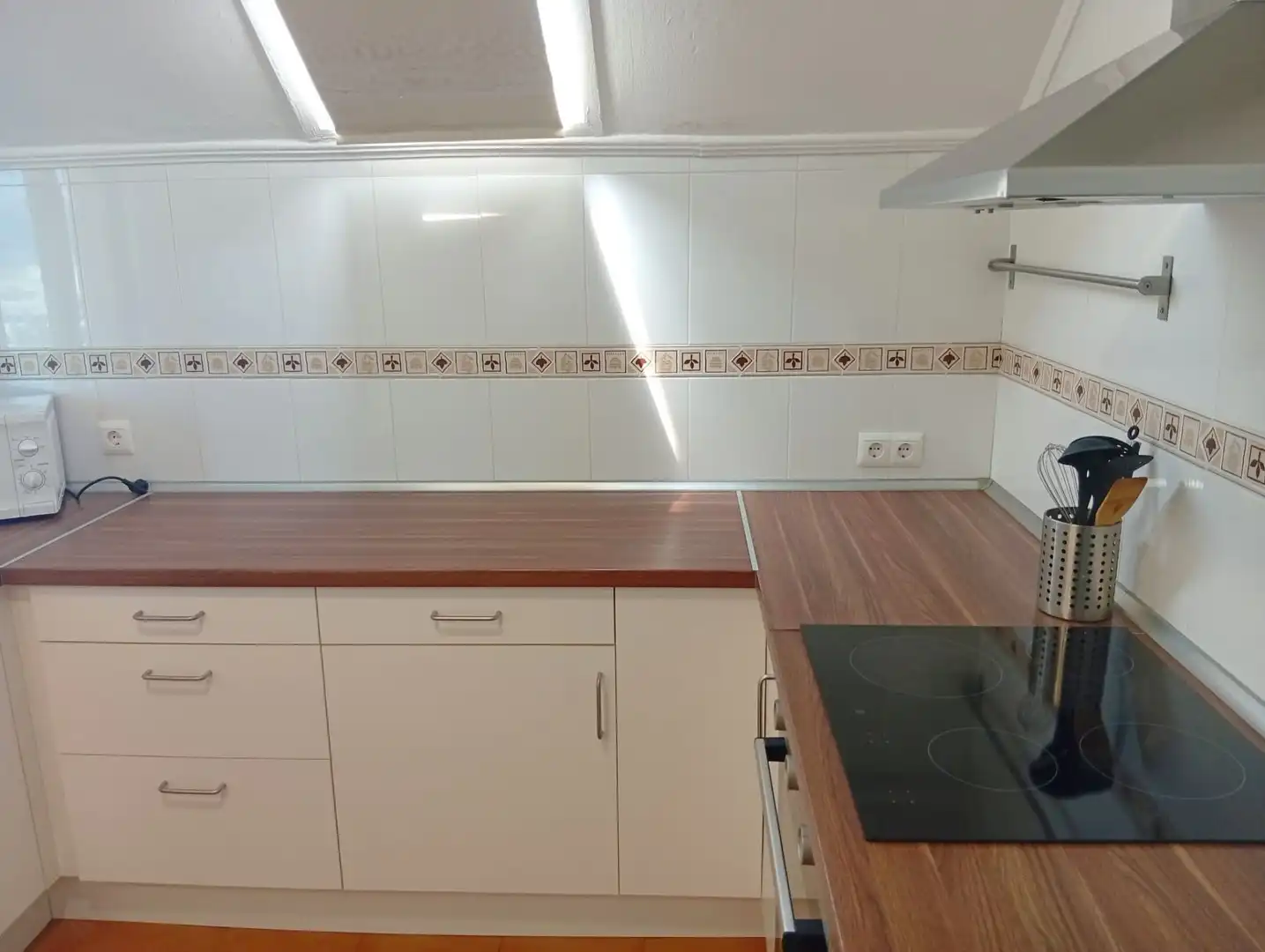 Kitchen of Flat for rent in Málaga  with Air Conditioner, Terrace and Furnished
