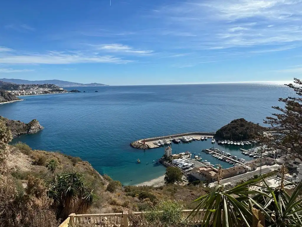 Exterior view of Houses for sale in Almuñécar  with Private garden, Terrace and Swimming Pool