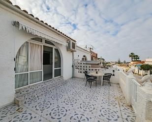 Terrace of House or chalet for sale in Torrevieja  with Air Conditioner, Heating and Private garden