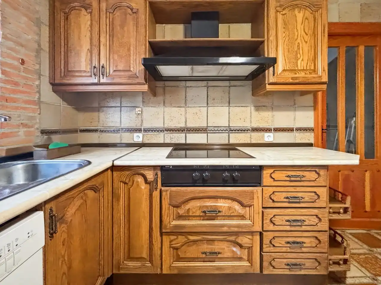 Cocina de Finca rústica en venta en Valdemorillo con Calefacción y Jardín privado