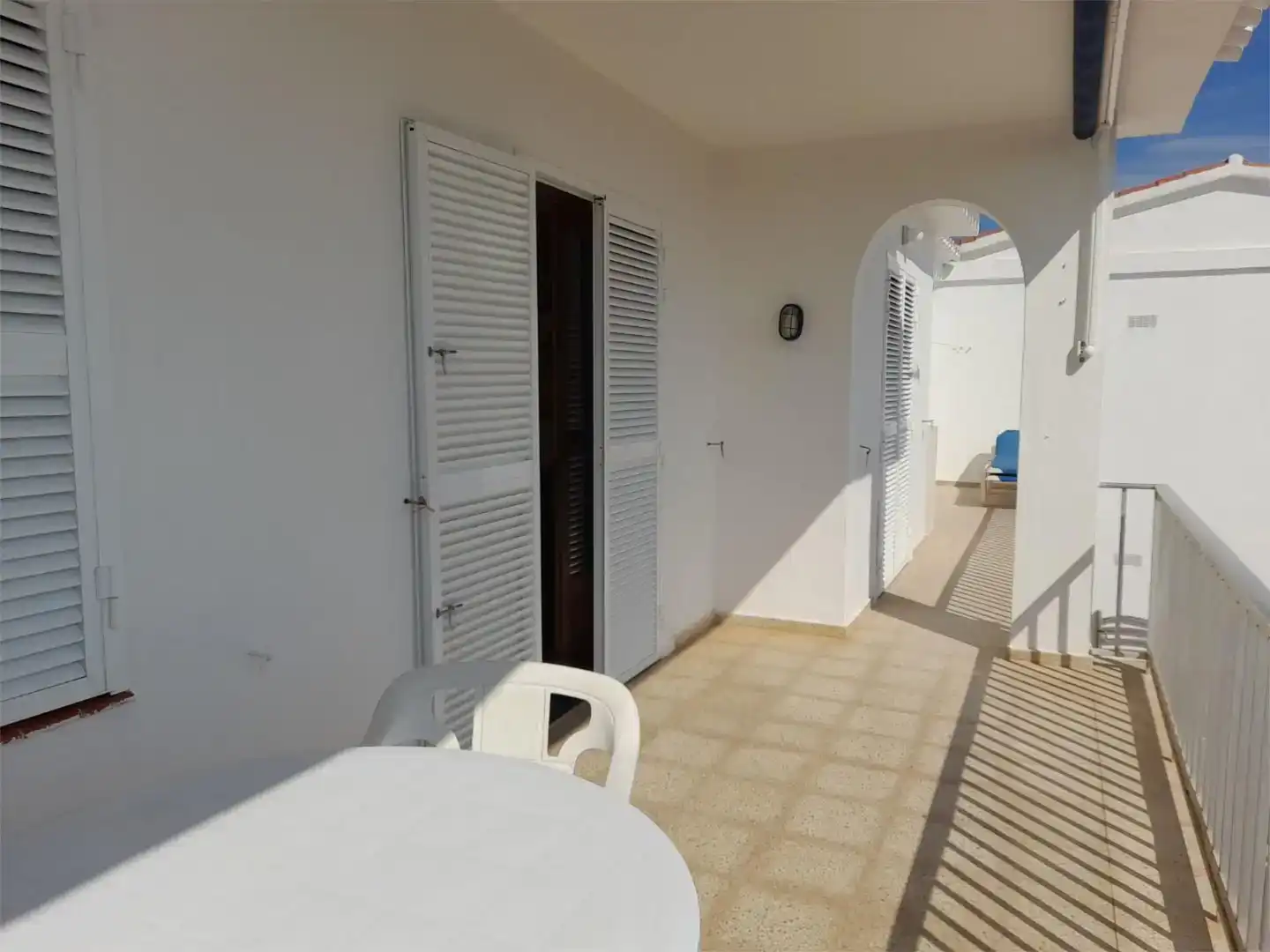 Terrassa de Apartament en venda en Alaior amb Piscina