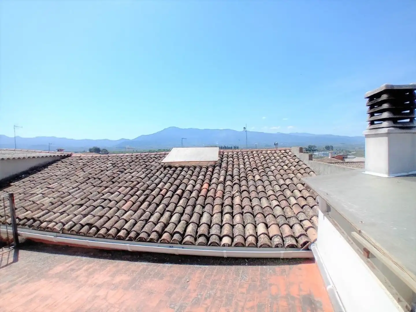 Vista exterior de Finca rústica en venda en La Pobla del Duc amb Aire condicionat, Calefacció i Terrassa