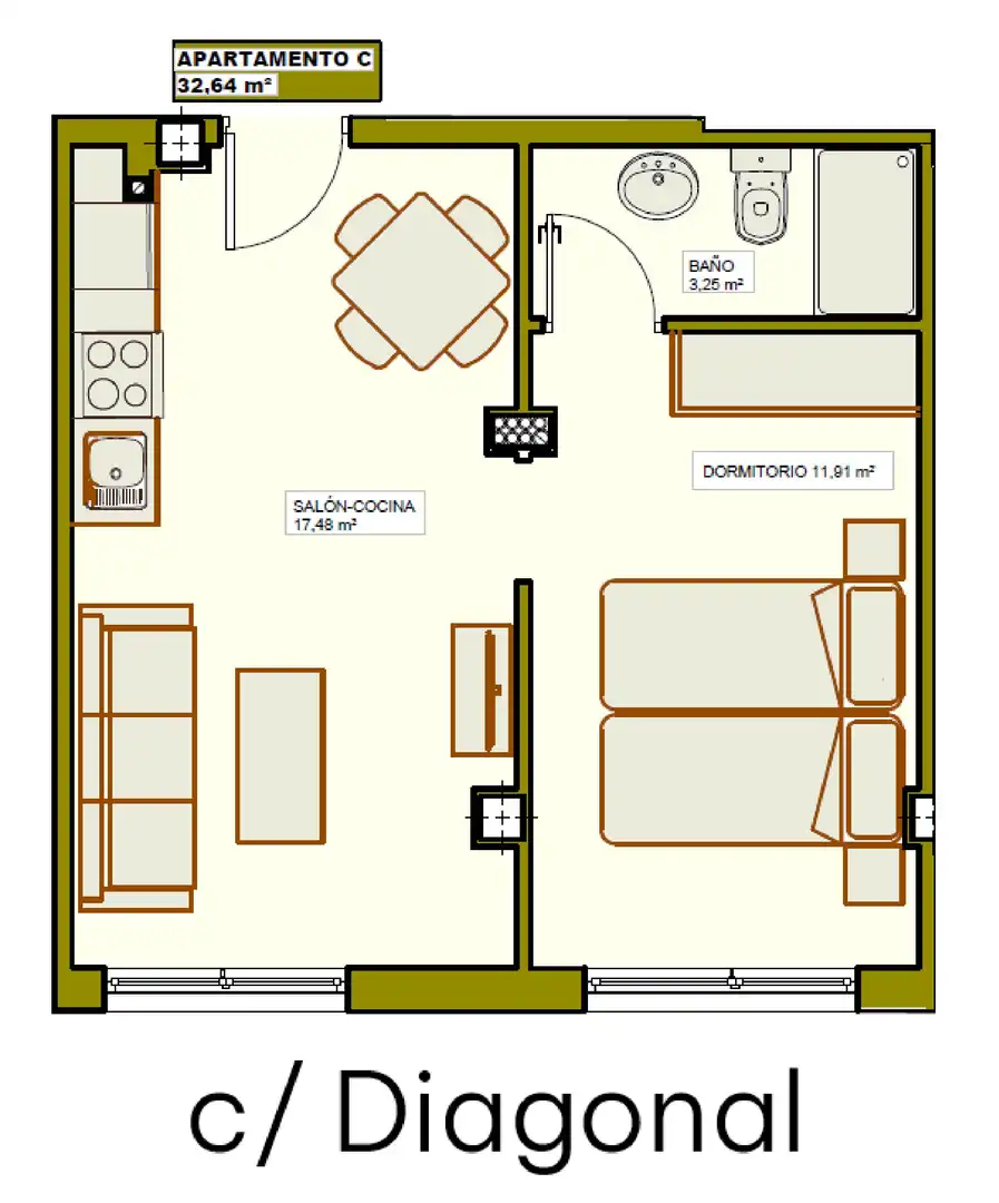 Apartamento en venta en San Antonio