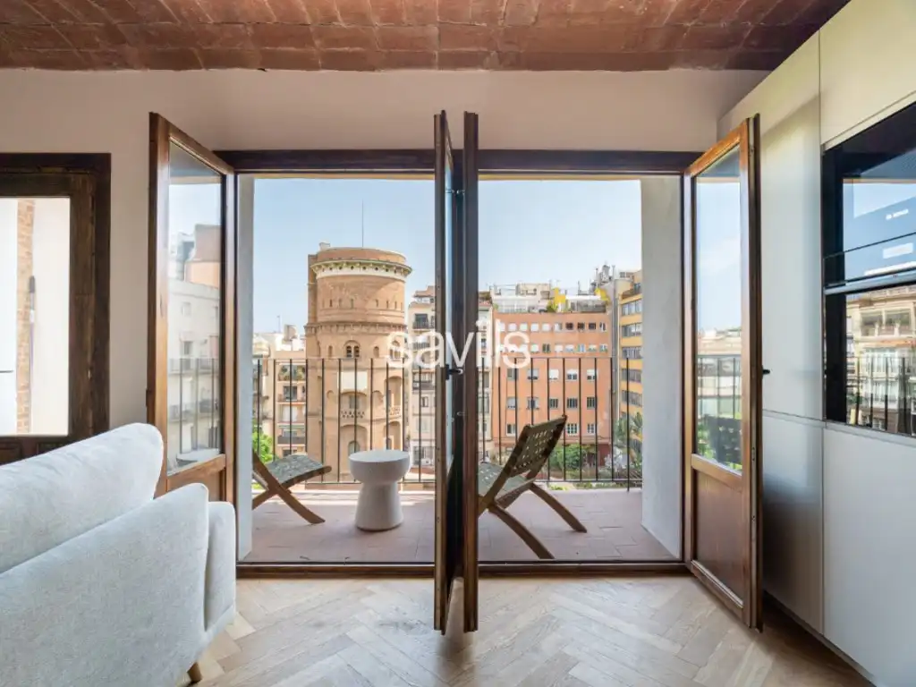 Terraza de Apartamento en venta en Barcelona con Aire acondicionado y Terraza