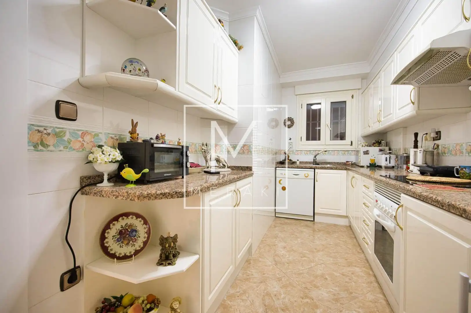 Cocina de Apartamento en venta en Calpe / Calp con Aire acondicionado, Jardín privado y Terraza