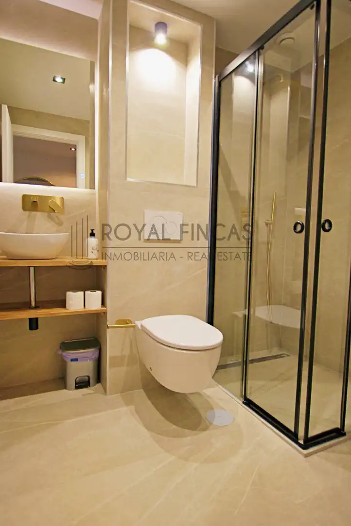 Bathroom of Detached homes for sale in Benalmádena  with Air Conditioner, Terrace and Swimming Pool