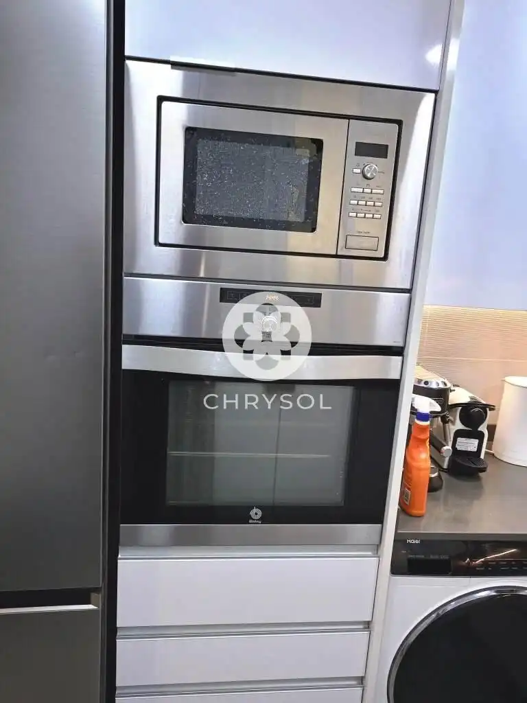 Cocina de Piso en venta en Barcelona con Aire acondicionado, Calefacción y Jardín privado
