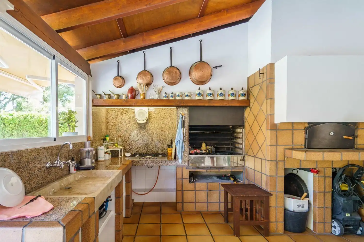 Cuina de Casa o xalet en venda en Llucmajor amb Aire condicionat, Jardí privat i Terrassa